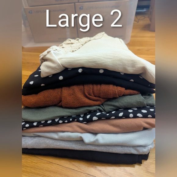 Lot of 10 NWT Tops Reseller Mystery Box Zenana Watermelon Riah etc - Picture 10 of 16